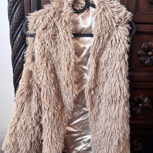 Double Zero Women's Teddy Jacket - Cream